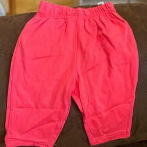 Baby red pants